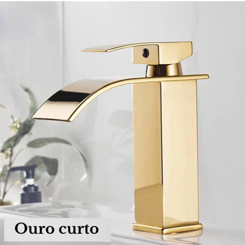 Torneira de Lavabo Waterfall – Elegância e Funcionalidade