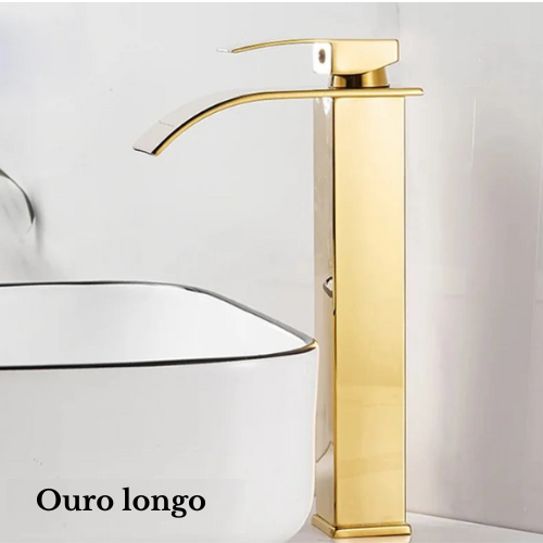 Torneira de Lavabo Waterfall – Elegância e Funcionalidade