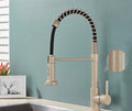 Torneira Pulverizador Retrátil – Golden Kitchen Faucet