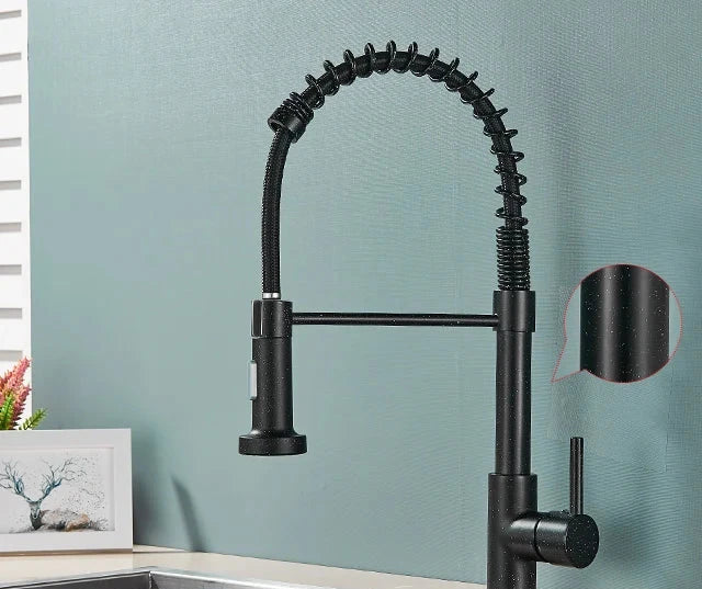 Torneira Pulverizador Retrátil – Golden Kitchen Faucet