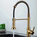 Torneira Pulverizador Retrátil – Golden Kitchen Faucet