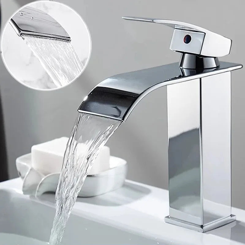 Torneira de Lavabo Waterfall – Elegância e Funcionalidade