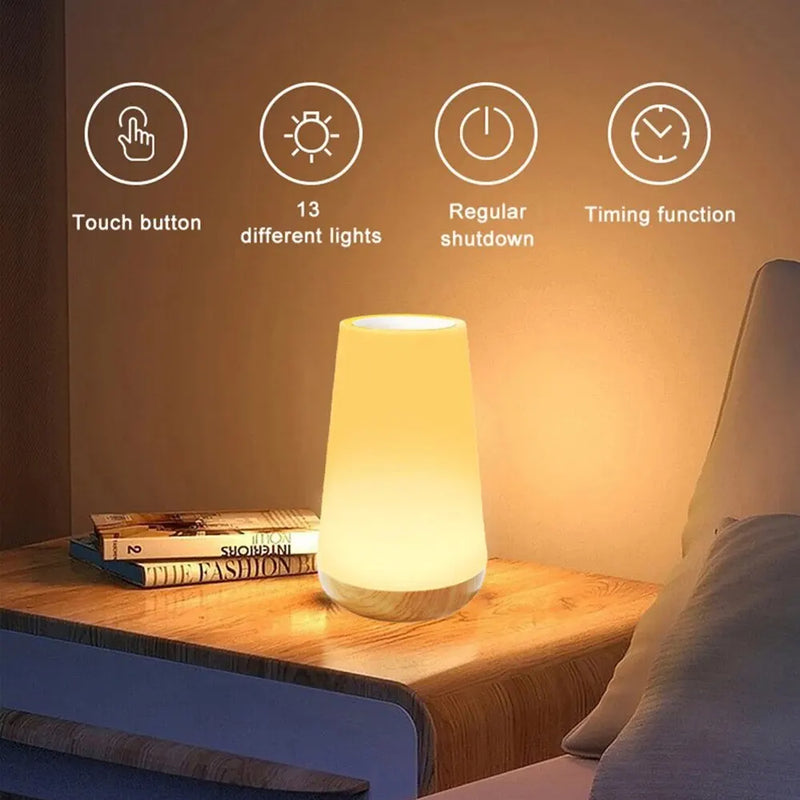 Luminária Noturna Smart  – Luz Inteligente e Versátil